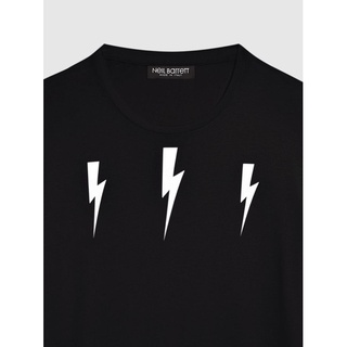 現貨🔥Neil Barrett 全新正品 閃電⚡️ Halo Bolts T-Shirt 長袖上衣