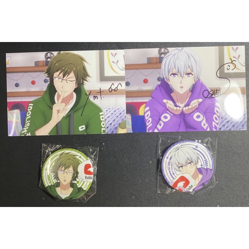 IDOLiSH7 偶像星願 RabbiTube生日 BD特典 相卡 徽章 二階堂大和 逢坂壯五 百 棗巳波 アイナナ