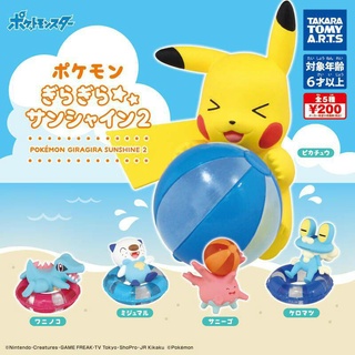 【貓轉角】『現貨單售區』T-ARTS 精靈寶可夢夏日公仔P2 皮卡丘 泡沫蛙 夏日公仔 P2