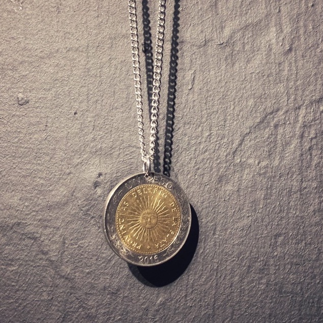 當天出貨❗️Remesso 義大利復刻宗教飾品 雙面飾品 硬幣 項鍊 細鍊 Necklace G-SELECT COIN