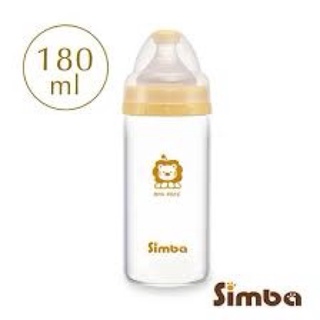 simba 直圓寬口玻璃奶瓶180ml/260ml/260瑕疵