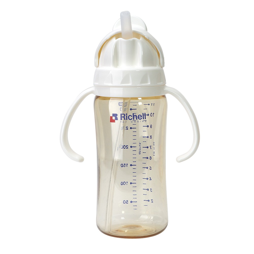 Richell 利其爾ppsu吸管型哺乳瓶 學習杯 吸管杯3ml 另售替換吸管 娃娃購婦嬰用品專店 蝦皮購物