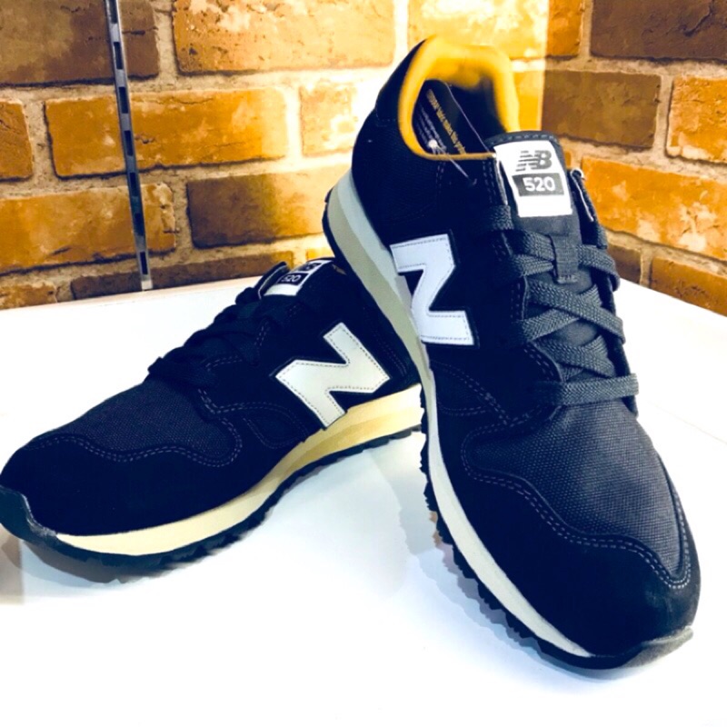 新色登場🔺New balance 520 新款 男鞋 黑色 U520BH 經典復刻鞋 戶外配色 超好穿搭 👖