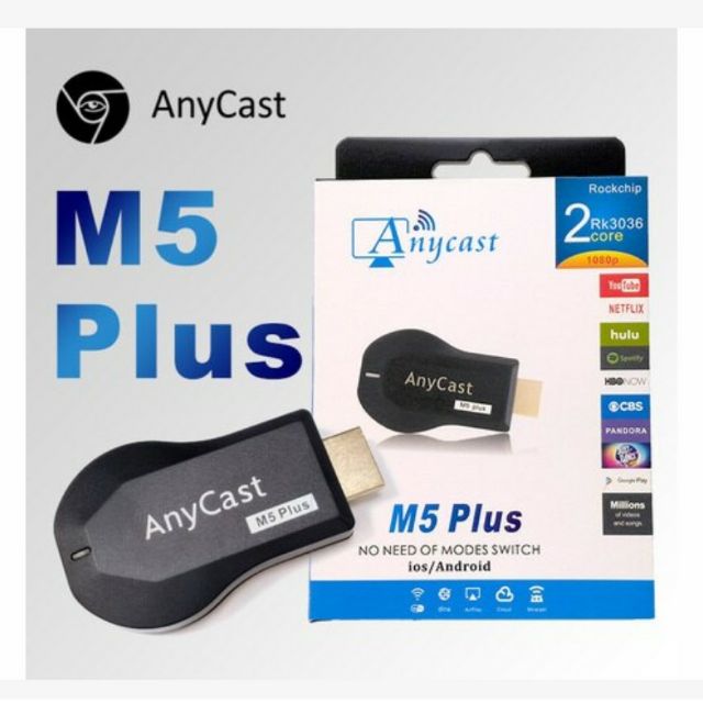 現貨~雙核心M5版 Anycast M5 Plus miiracast 手機轉電視棒