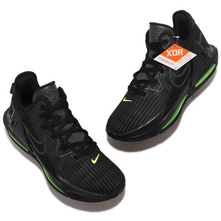 𝓑&𝓦現貨免運 Nike LEBRON WITNESS VI EP 男籃球鞋 黑綠 DC8994004
