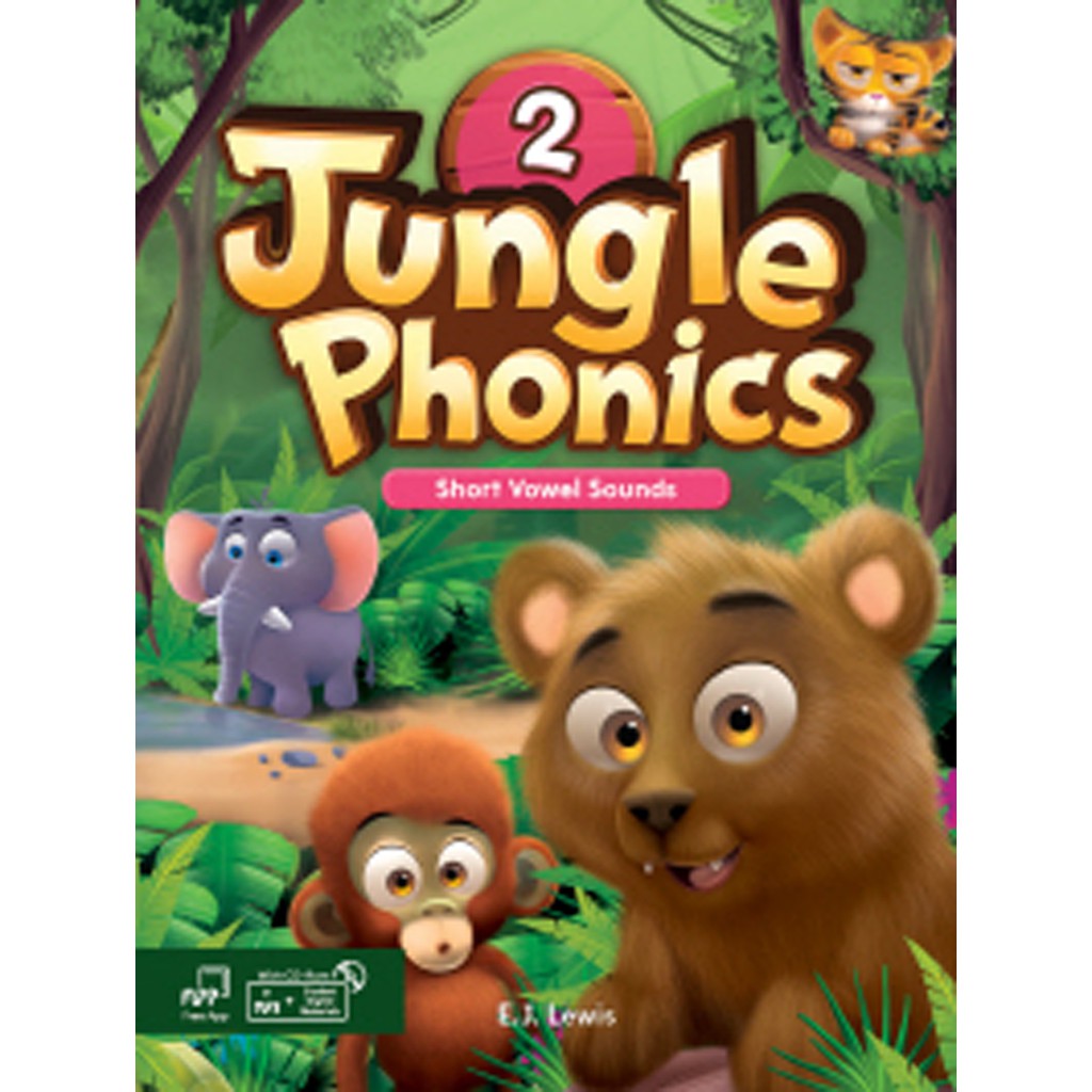 Jungle Phonics 2 (with MP3)/E. J. Lewis 文鶴書店 Crane Publishing