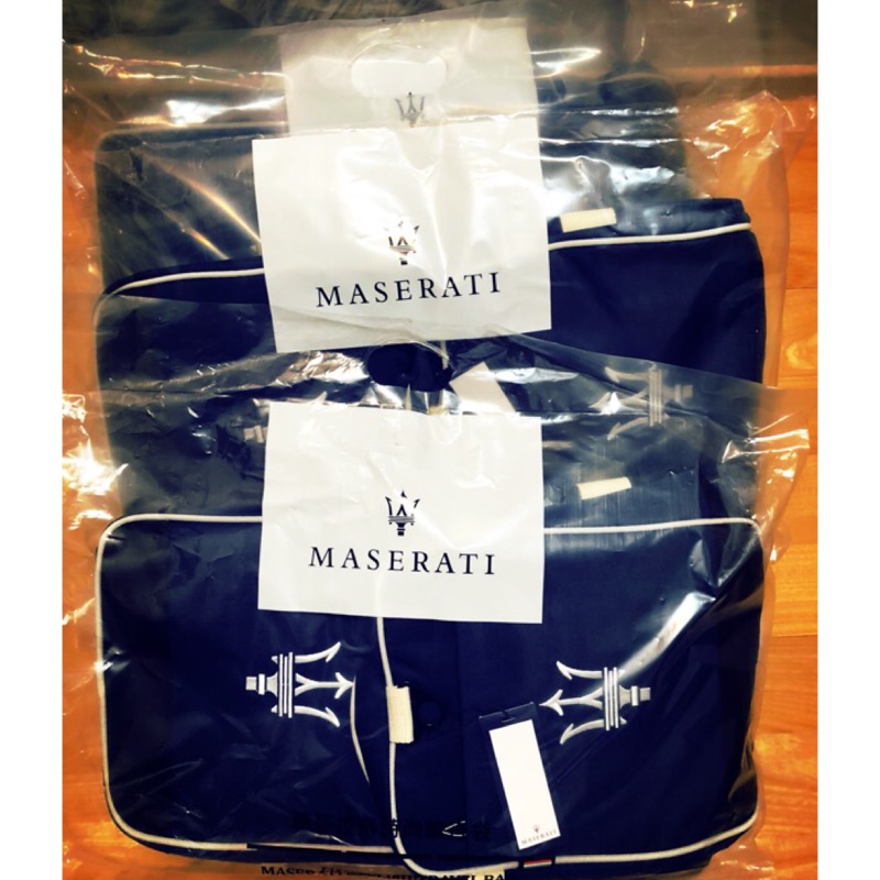 7-11CITYCAFE瑪莎拉蒂 行李箱（藍）*0旅行袋*1 雨傘（藍）*0