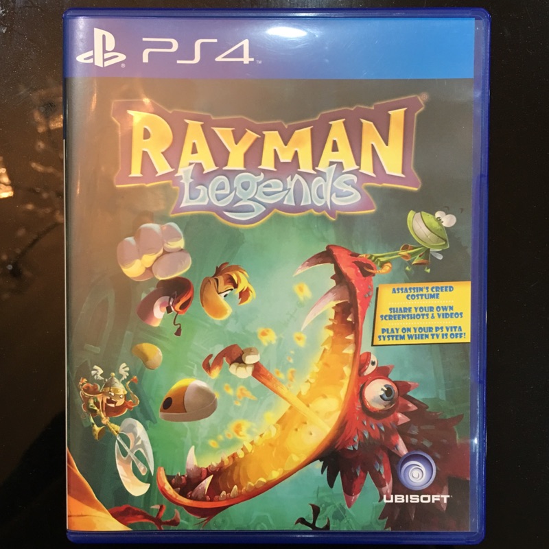 PS4 雷射超人 傳奇 Rayman Legends 英文版 原文版