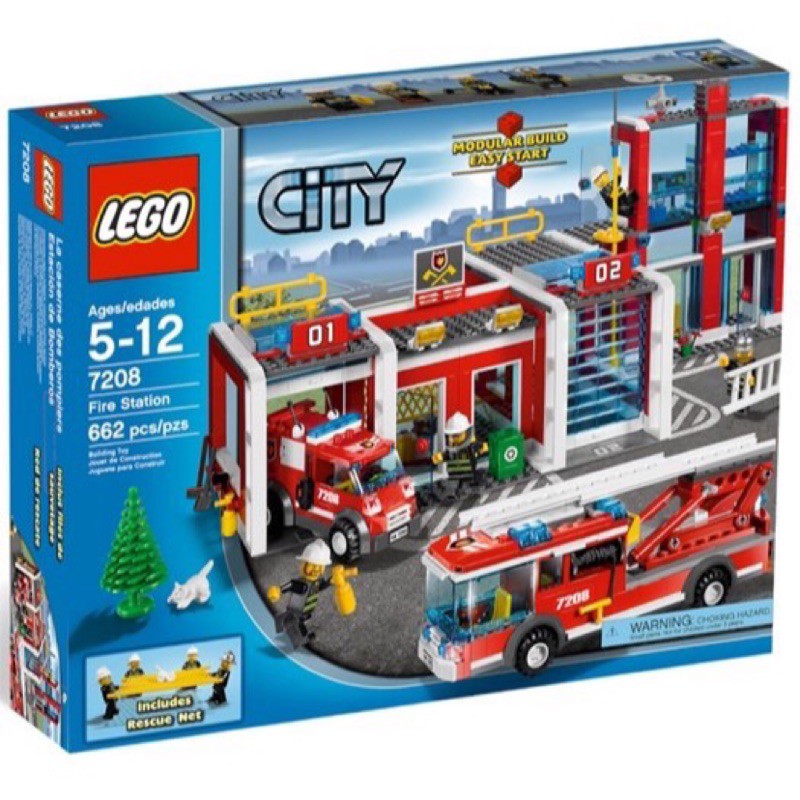 [玩樂高手附發票]公司貨 樂高 LEGO 7208 消防局 絕版