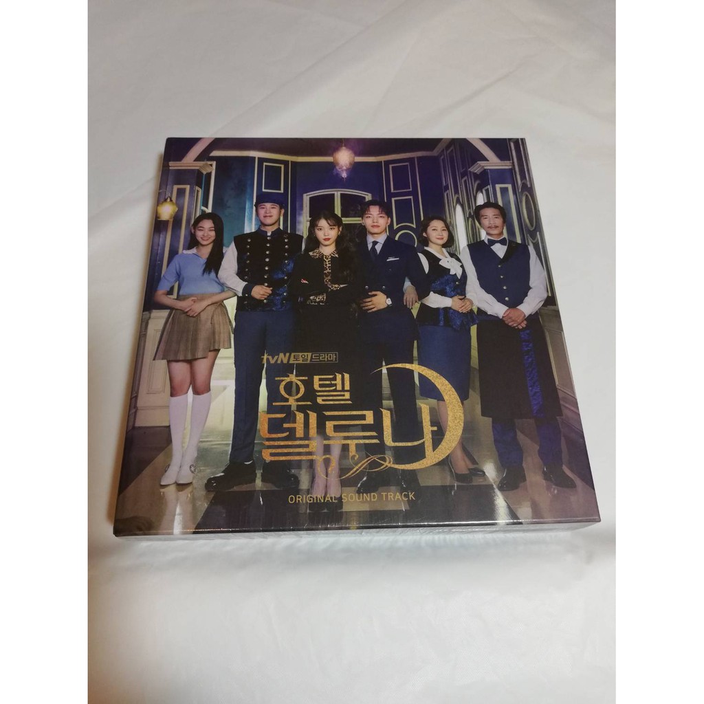 全新韓劇 德魯納酒店 月之酒店 韓版 Ost電視原聲帶cd 主演iu 呂珍九 蝦皮購物