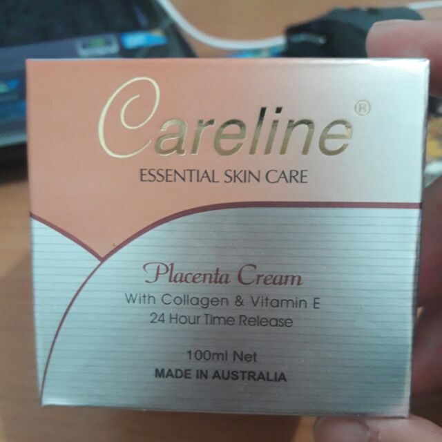 澳洲 Careline Placenta cream 綿羊霜100ml（含膠原蛋白＆Vitamin E）