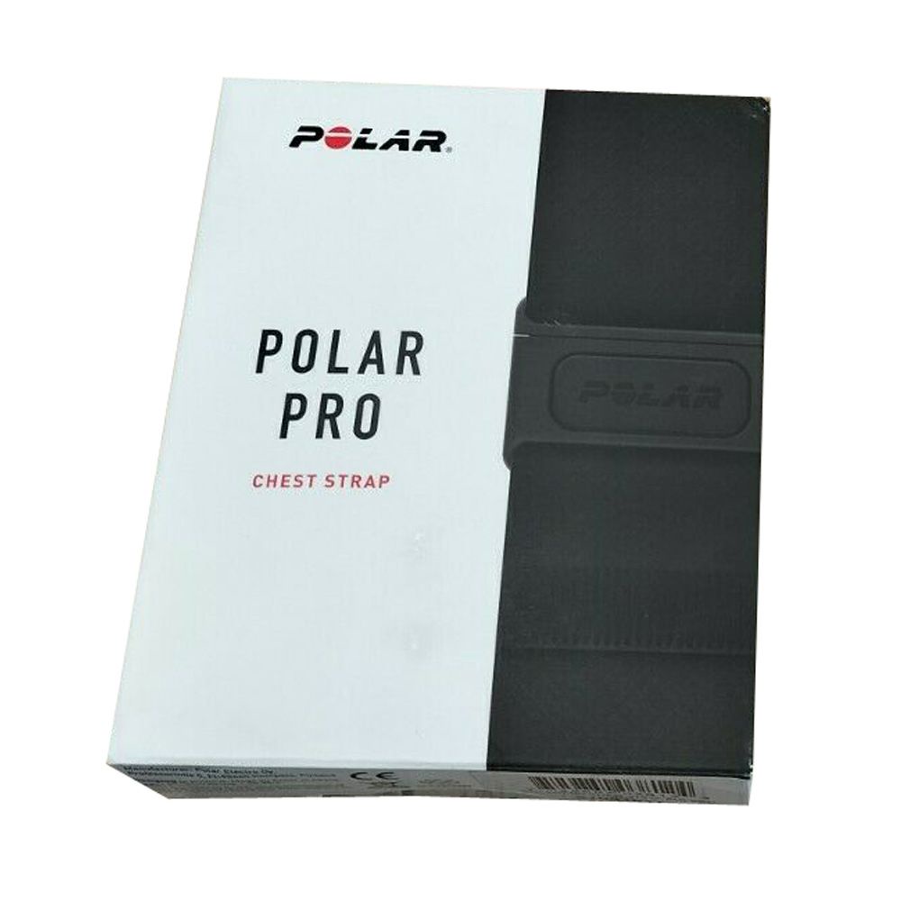 Polar Pro Strap 胸帶 心率傳感器用 (黑色, M-XXL, 67-91cm)(平行進口)