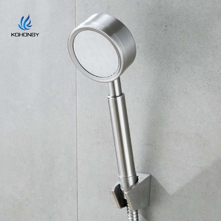 kohonby［廠家現貨秒發］304不鏽鋼增壓花灑淋浴噴頭 增壓 加壓 蓮蓬頭 衛浴 浴室 水龍頭 不鏽鋼蓮蓬頭