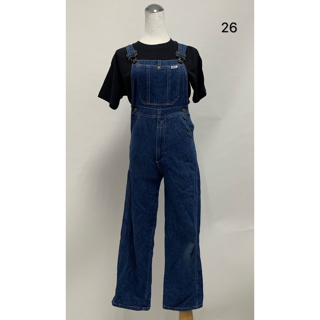 【Rock Vintage搖滾古著】古著吊帶褲 吊帶褲 CARHARTT DICKIES 工裝吊帶褲 搖滾古著 26