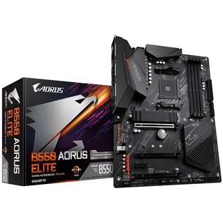 技嘉 B550 AORUS ELITE(ATX/1H1P/Realtek 2.5/註五年) 12+2相供電