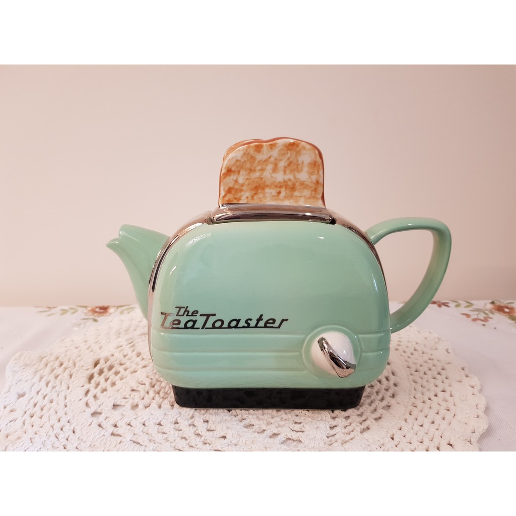 THE TEAPOTTERY 英國手工藝術茶壺 -烤麵包機/綠