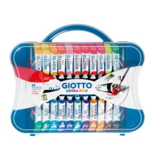 【義大利 GIOTTO】高品質不透明水彩12ml(24色)