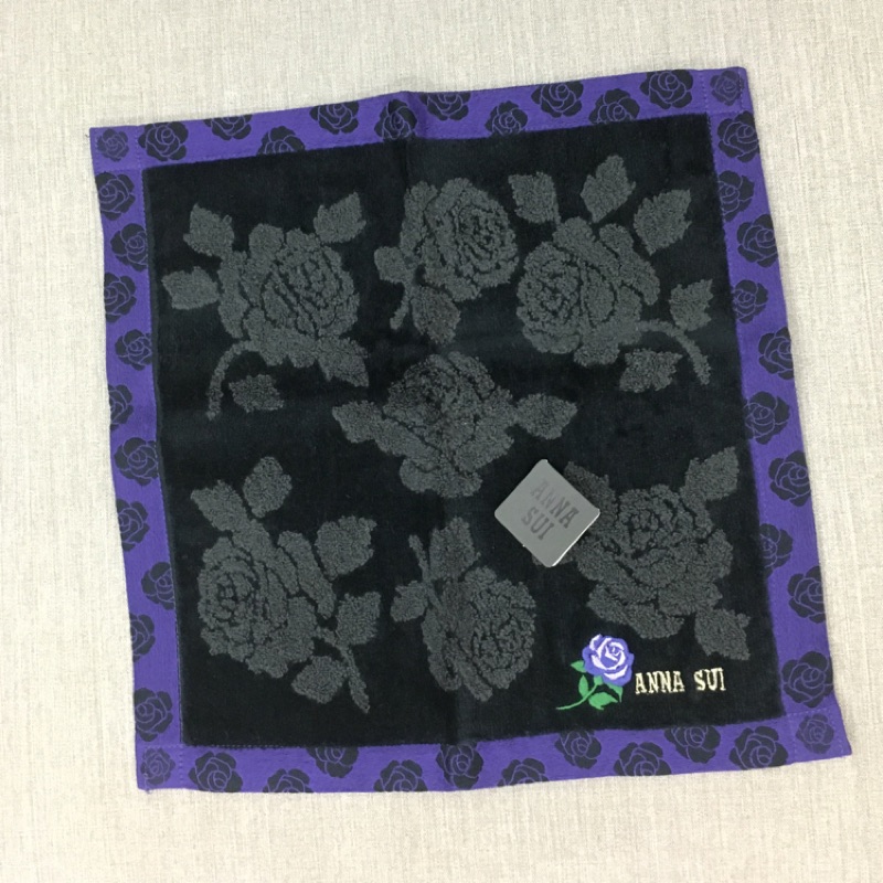 Anna Sui 絲巾 領巾 方巾 手帕 包包裝飾品