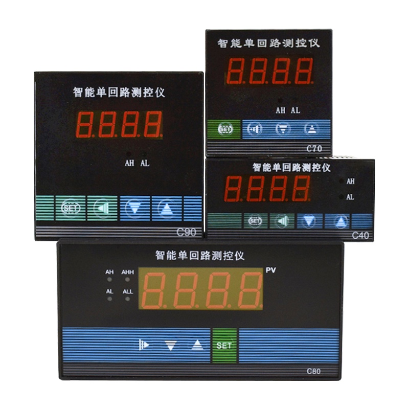數顯儀表智能數字顯示報警儀溫度控制器壓力液位顯示表可帶RS485
