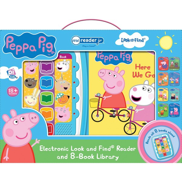 全新 現貨 Me Reader Jr Peppa Pig 佩佩豬 八書閱讀器