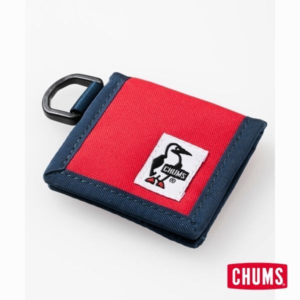 CHUMS 日本 Eco 方型零錢包 紅 CH602484R001