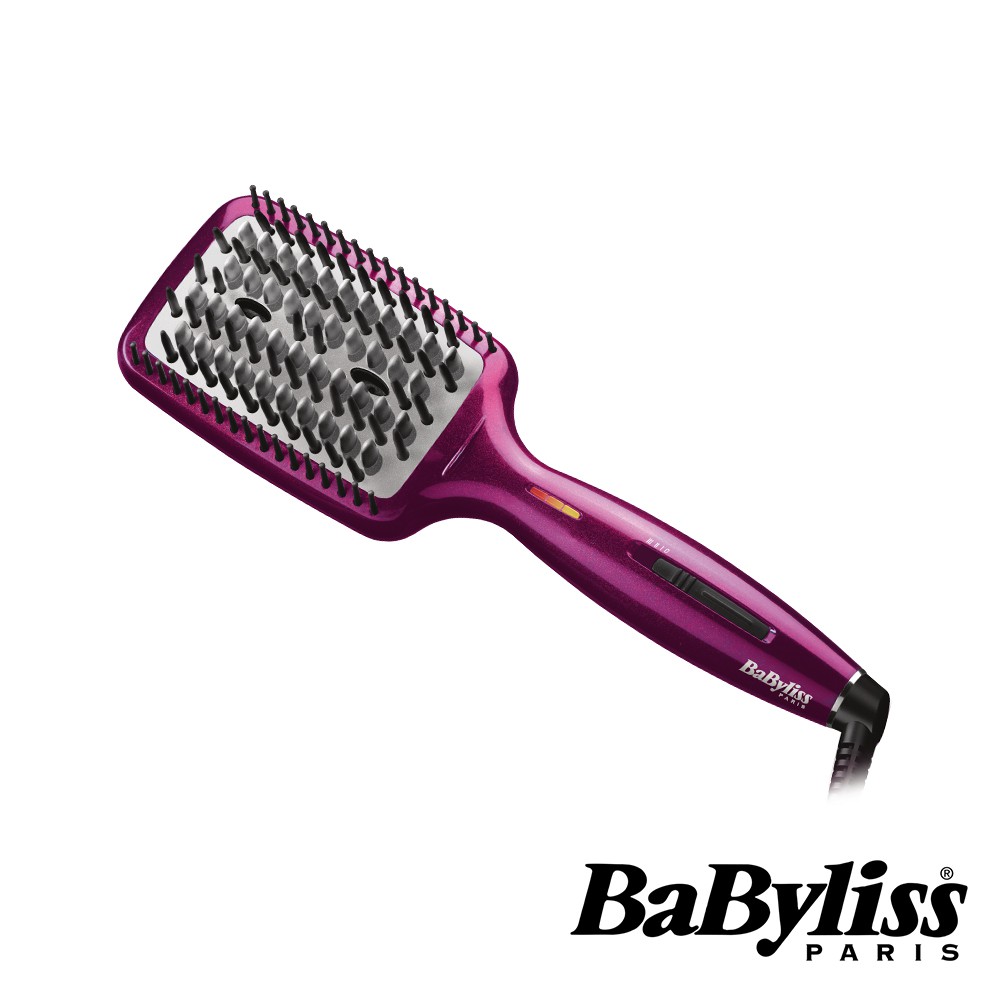 聊聊優惠(原廠公司貨)【Babyliss】鑽石級瞬效負離子直髮梳 BL-BC7TW