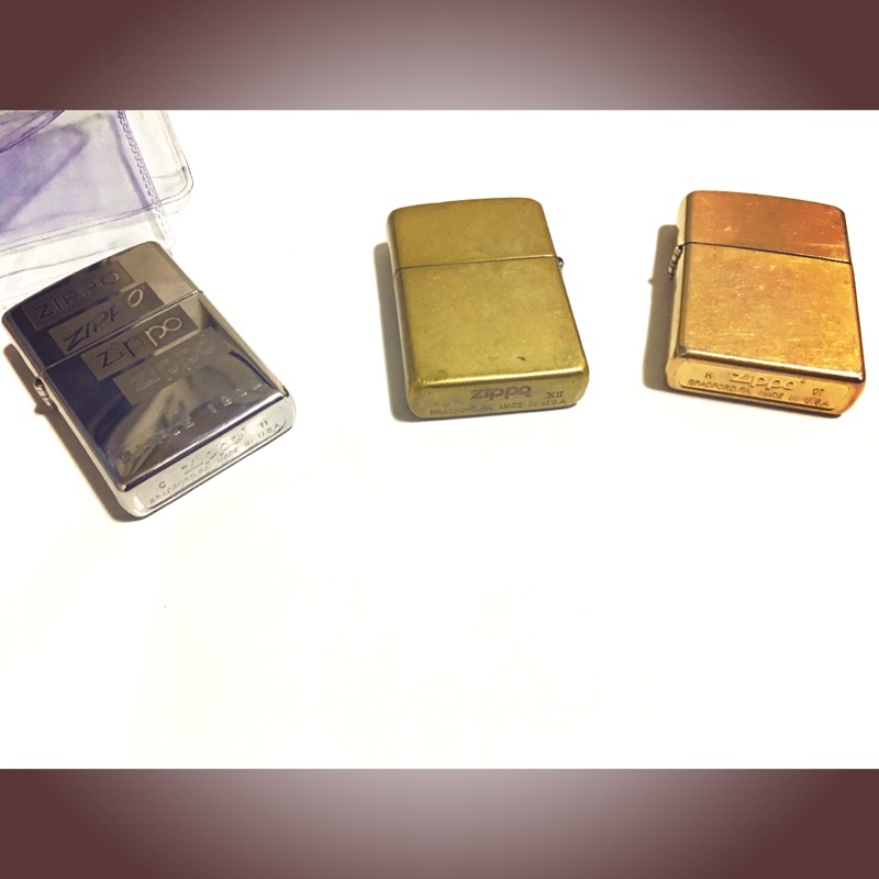 Zippo 金銀商標打火機終身保固可議價 蝦皮購物
