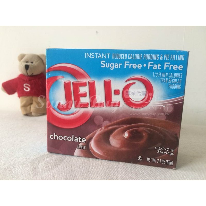 【Sunny Buy】◎現貨◎ 美國 Jell-O 布丁粉 巧克力口味 果凍粉 簡單方便又好吃 59g/盒
