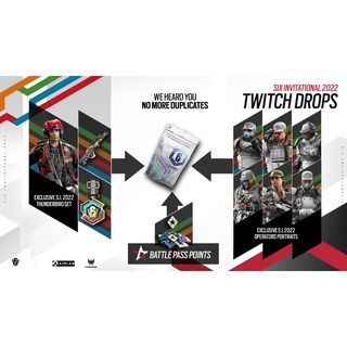 R6虹彩六號TWITCH各種造型、ALPHA包