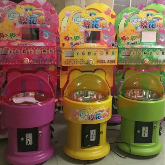 Diy投幣式棉花糖機二代自動出糖買賣寄台出租 蝦皮購物