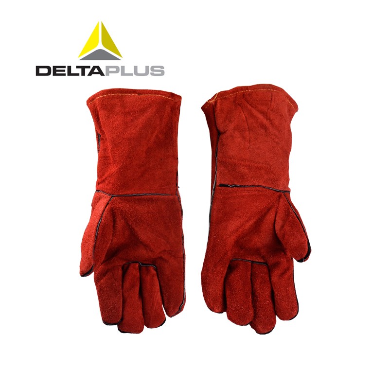 &lt;工安READY購&gt; DL-205615 隔熱焊工防熱手套 防火阻燃 貨運 牛皮手套