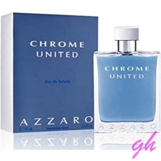 【GH】AZZARO Chrome United 酷藍唯我男性淡香水 100ml