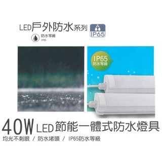 含稅【大同】LED T8 防水戶外燈管4尺 20W 防水燈管 無付管夾 戶外廣告招牌 燈管 IP65 T8燈管