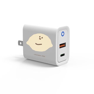 【TOYSELECT】The Butters 檸檬小子USB3.0+PD20W雙孔充電器