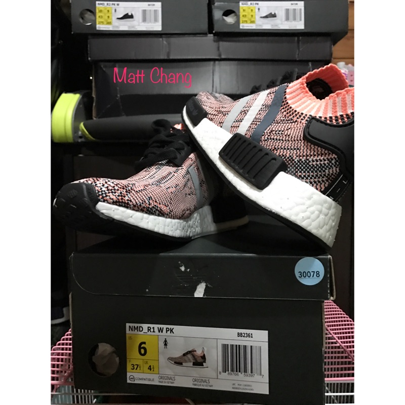 Adidas NMD R1 BMW TRI-Color 粉紅 黑 灰 美國公司貨