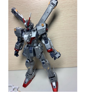 {鋼彈的屋-模型工作室} 萬代 MG 1/100 PB 骷髏 x0 塗裝 完成品 (實品如圖) 鋼彈 模型 代工