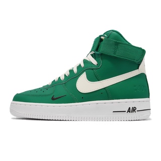 Nike 休閒鞋 Wmns Air Force 1 HI SE 綠 白 高筒 女鞋 【ACS】 DQ7584-300