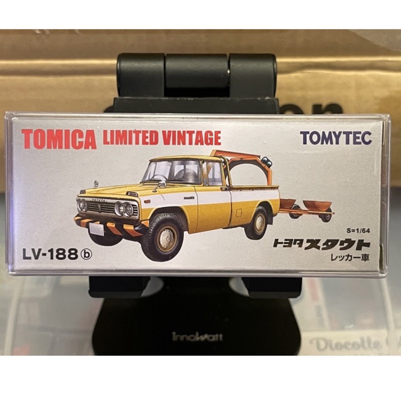 Tomytec LV-188b Toyota Stout Wrecker 拖吊車 Tomica TLV