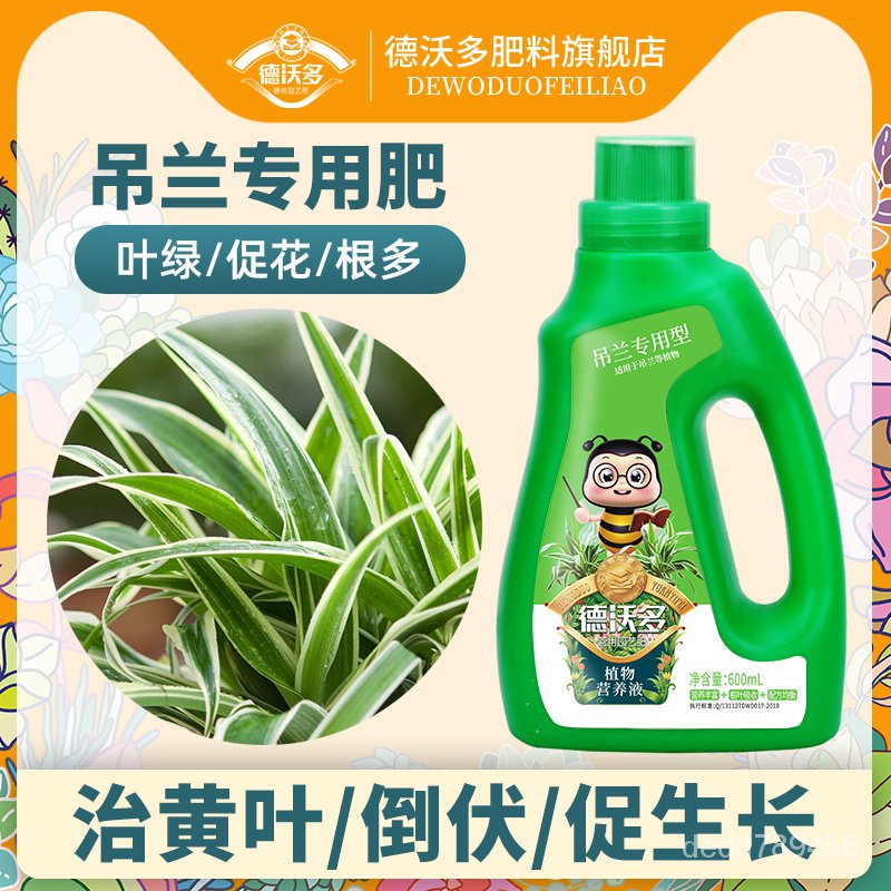 【免運】【正品保證】吊蘭肥料專用肥營養液金邊吊蘭養花家用土水培盆栽植物通用型花肥花卉營養液 花卉營養噴劑 園藝用品