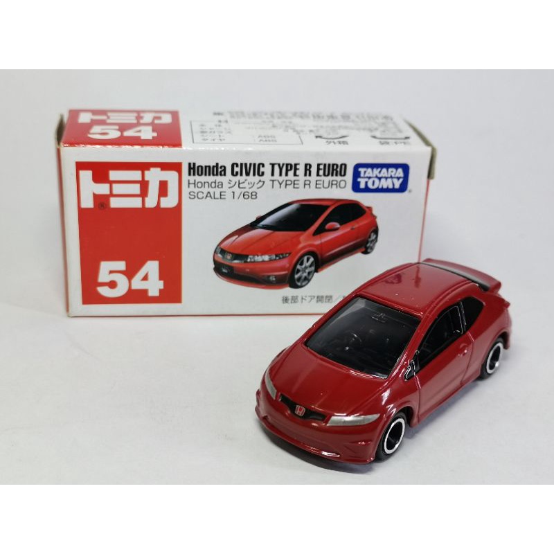 絕版 Tomica No.54 Honda Civic Type-R Euro 喜美 全新