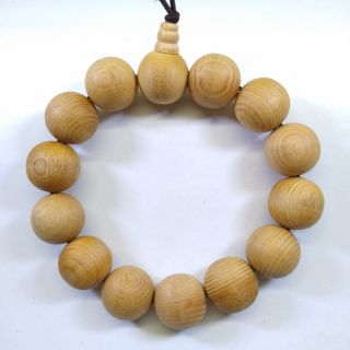 [美藝藝品]臺灣檜木手珠 手鍊 佛珠(16mm)