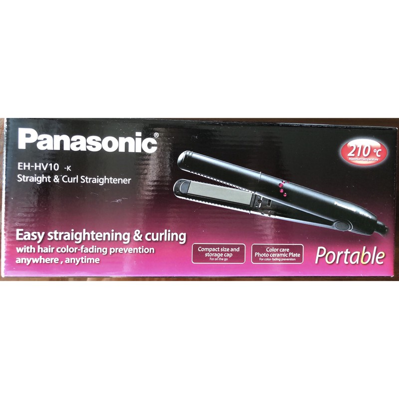 Panasonic直髮捲燙器 EH-HV10-K