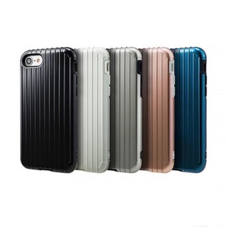 日本 Gramas iPhone SE3 / SE2 / 8 / 7 Colors Rib 行李箱保護殼