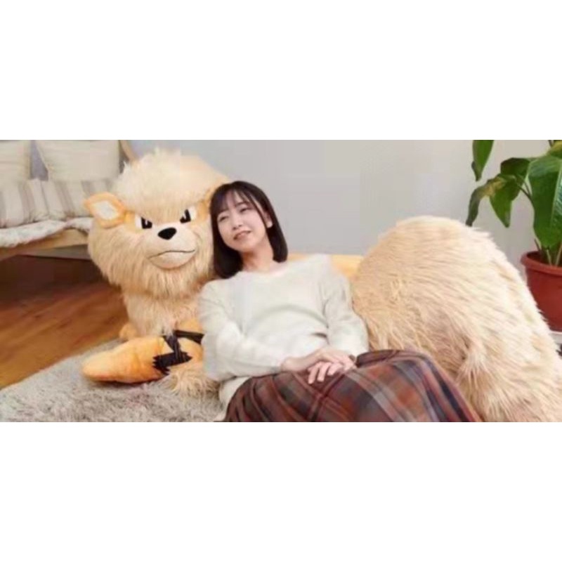 預購巨型寶可夢玩偶抱枕呆呆獸風速狗波嘉曼可達鴨巨型神奇寶貝玩偶