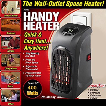 迷你暖風機 便攜帶取暖器 插座款暖風機 Handy Heater 400W 露營