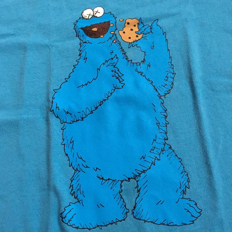 Uniqlo x KAWS Sesame Street 100CM 藍色