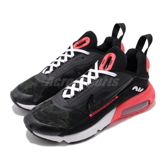 Nike 休閒鞋 Air Max 2090 Duck Camo 黑紅 迷彩 男鞋 CU9174-600 US9.5