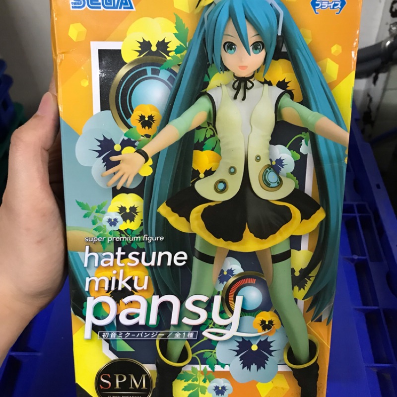 SEGA SPM 景品 初音未來 MIKU PANSY 公仔