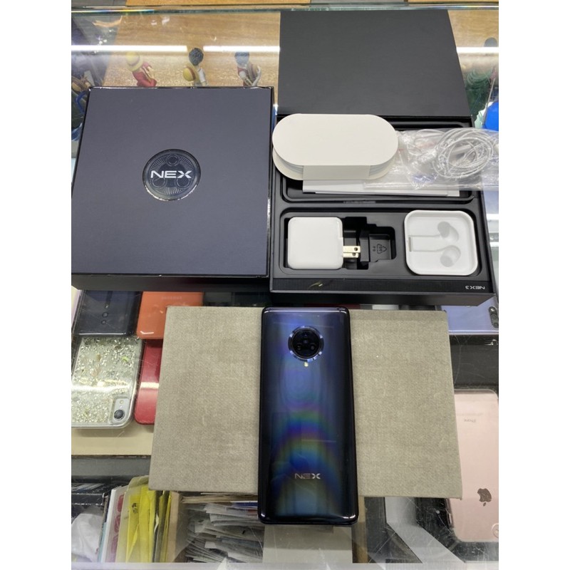 台灣公司貨Vivi Nex 3 5G版 8+256G 無邊界瀑布螢幕 高通S855+ 只買兩個月賠錢下殺16500元