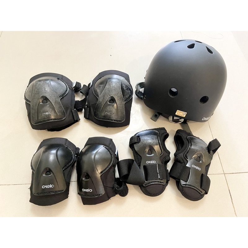 二手  OXELO  護具➕ 頭盔  XS號